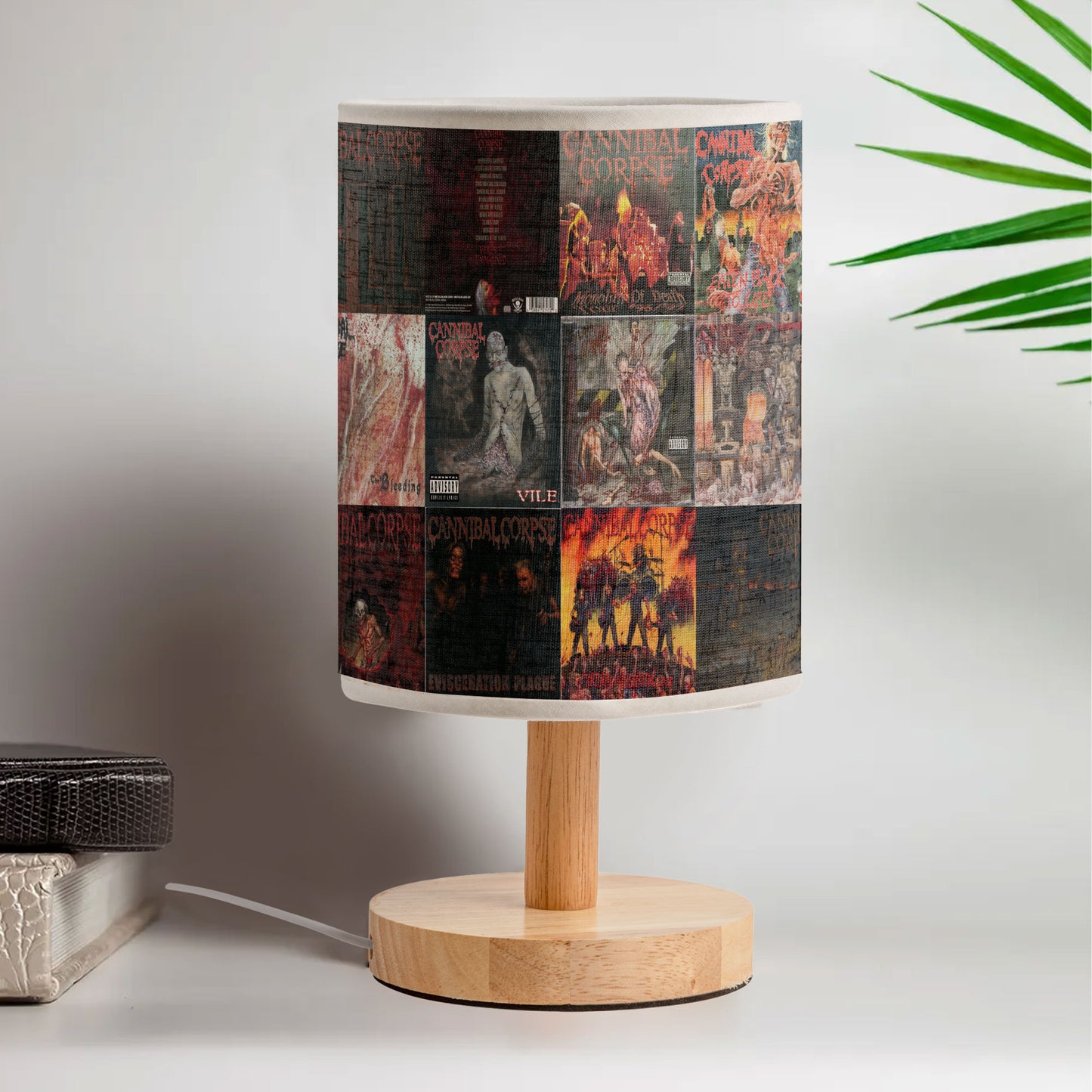 Cannibal Corpse Album Art Collage Lamp