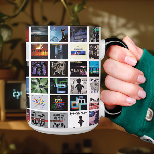 Depeche Mode Accent Mug – Synthpop Legends Nostalgic Gift