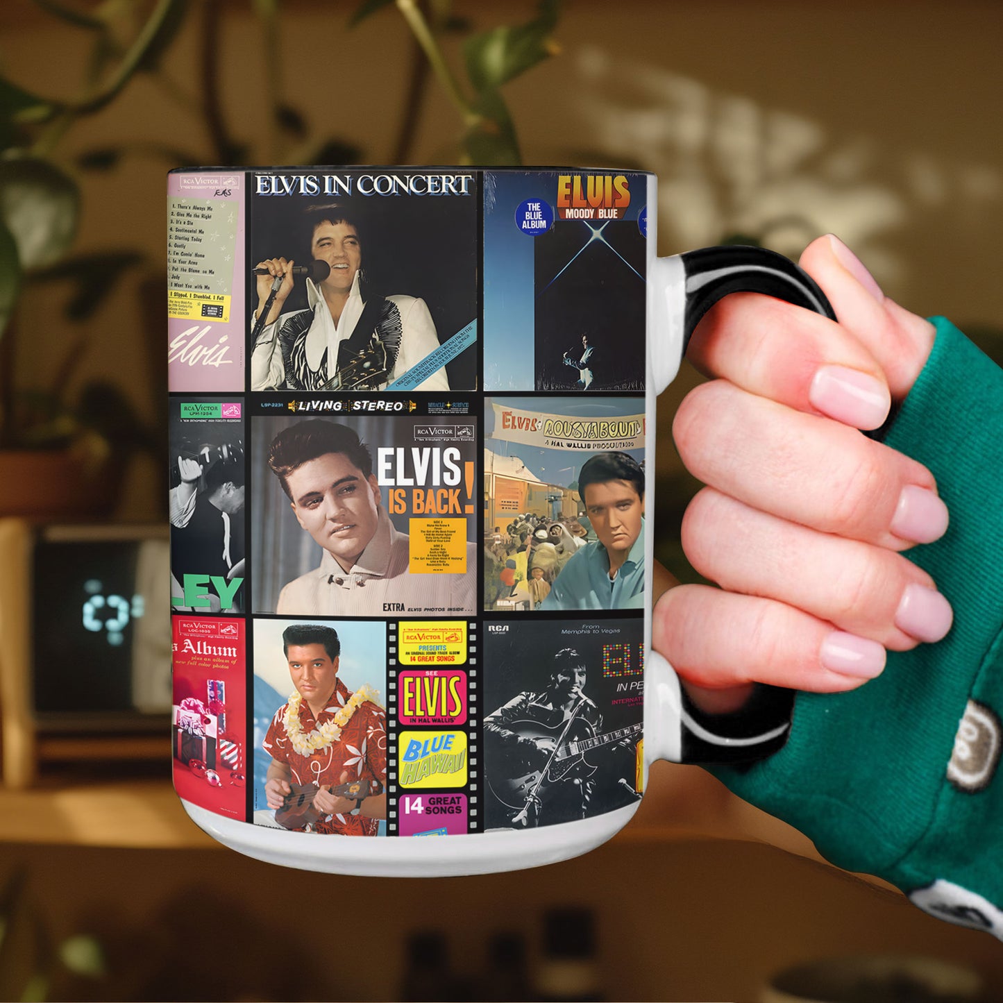 Elvis Presley Accent Mug – The King of Rock ’n’ Roll Nostalgia Gift