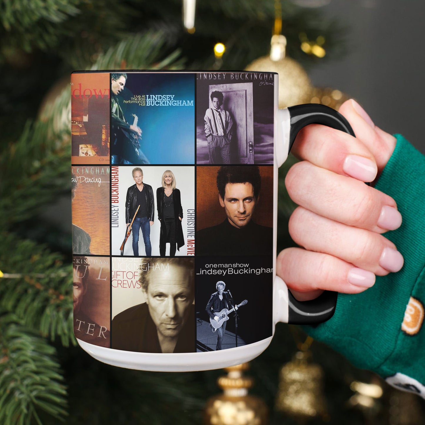 Lindsey Buckingham Accent Mug – A Nostalgic Tribute to Iconic Solo Classics