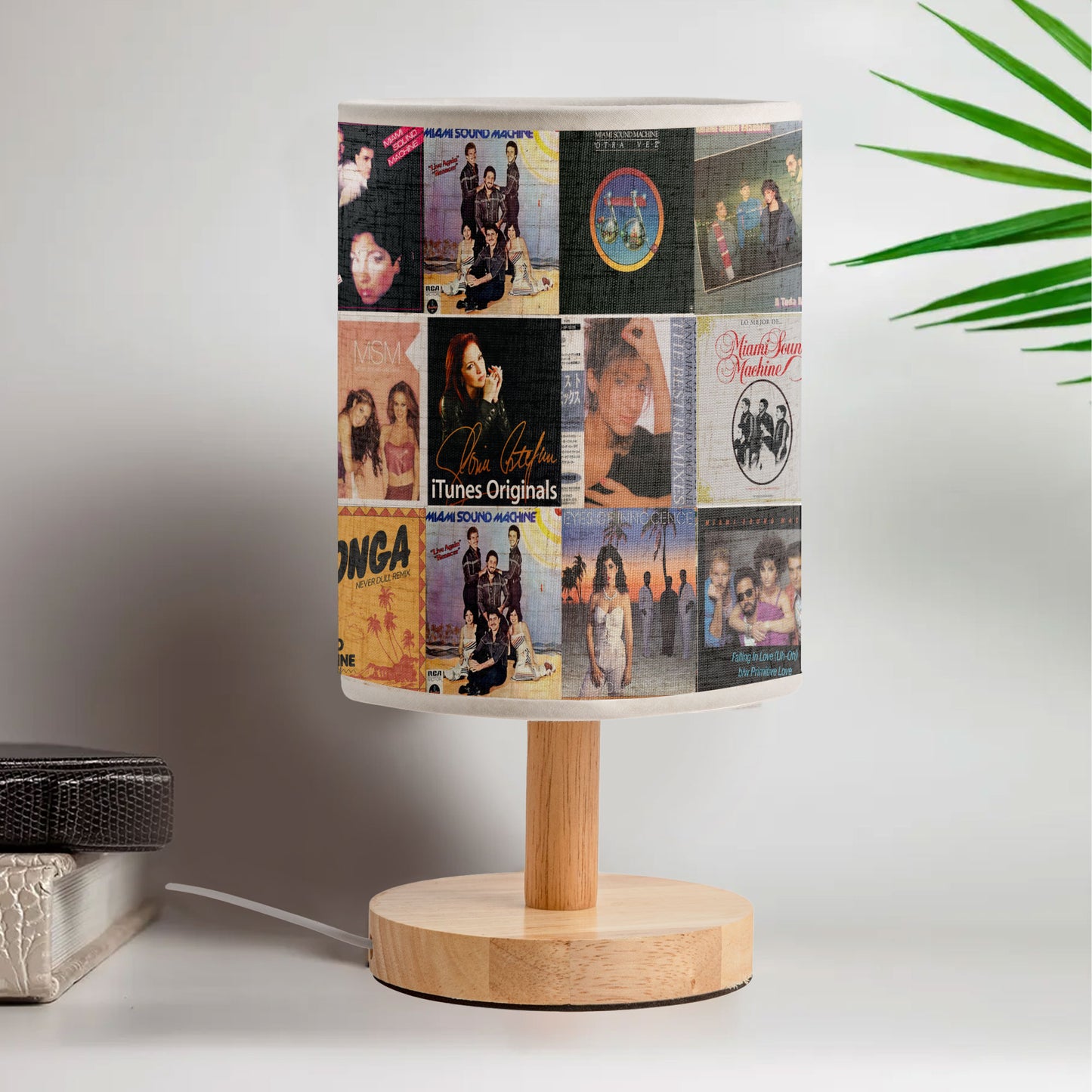 Miami Sound Machine Album Cover Lamp – Retro Pop Music Home Decor