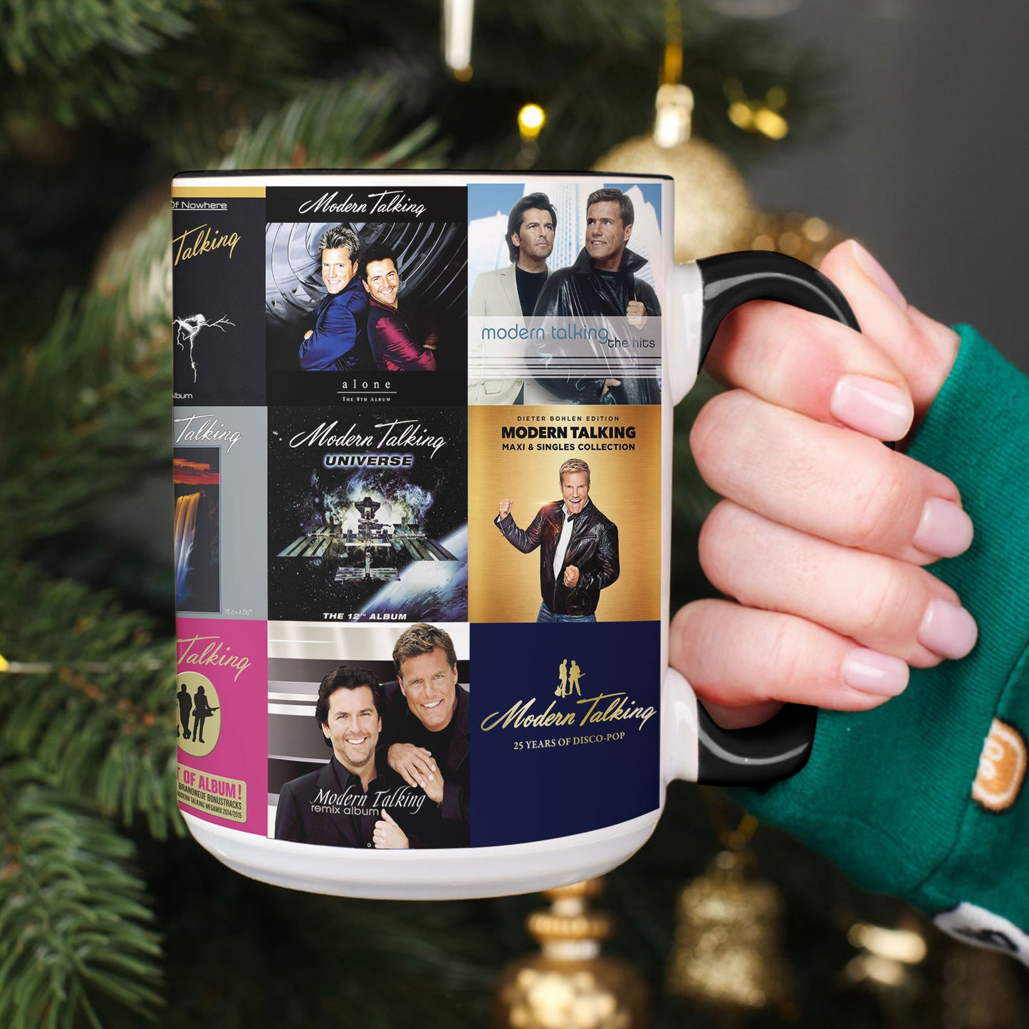 Modern Talking Accent Mug – A Nostalgic Tribute to Euro-Pop Legends