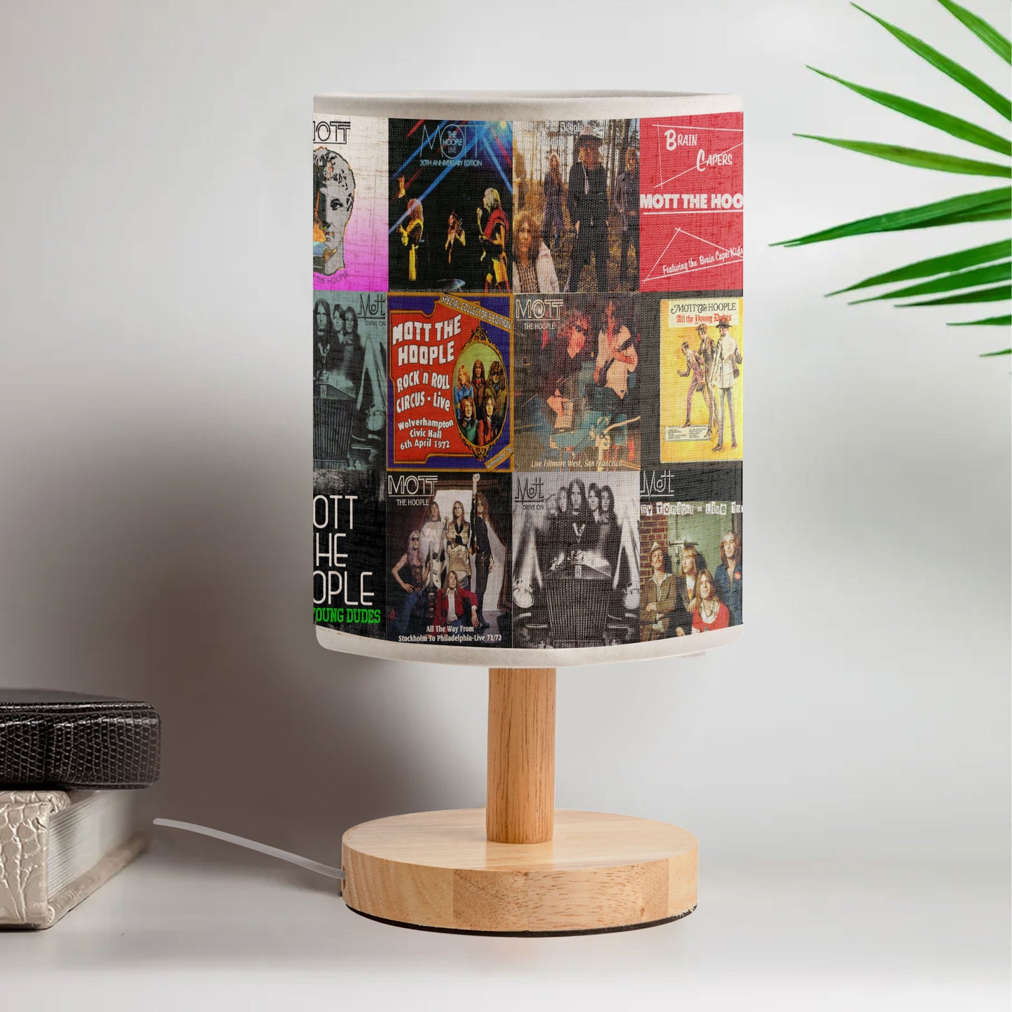 Mott The Hoople Album Art Table Lamp – Glam Rock Decorative Light