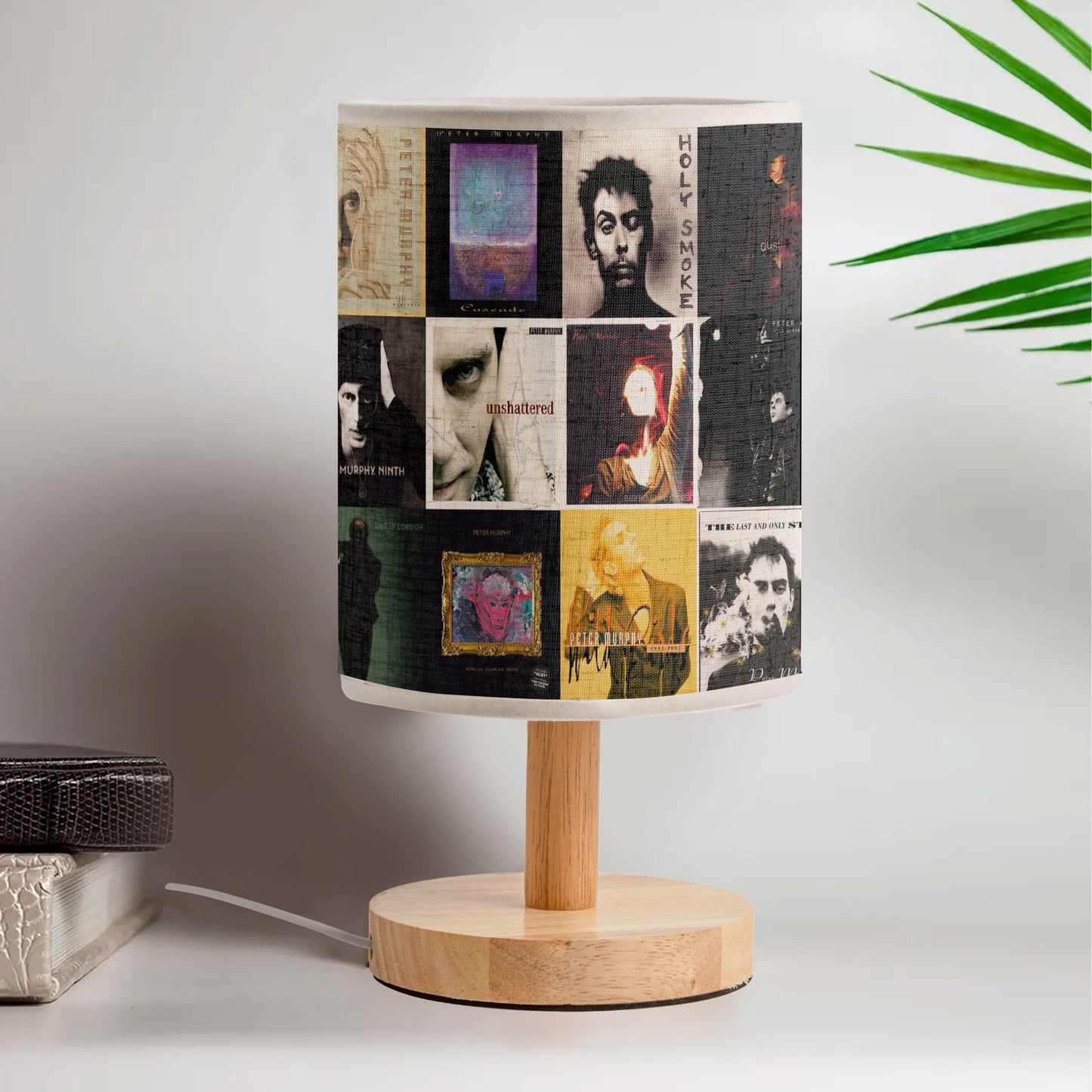 Peter Murphy Album Cover Lamp – Gothic Rock Inspired Home Decor