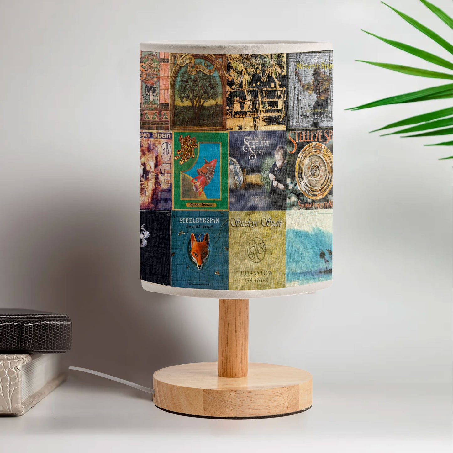 Steeleye Span Album Art Table Lamp – Folk Rock Classic Light Decor
