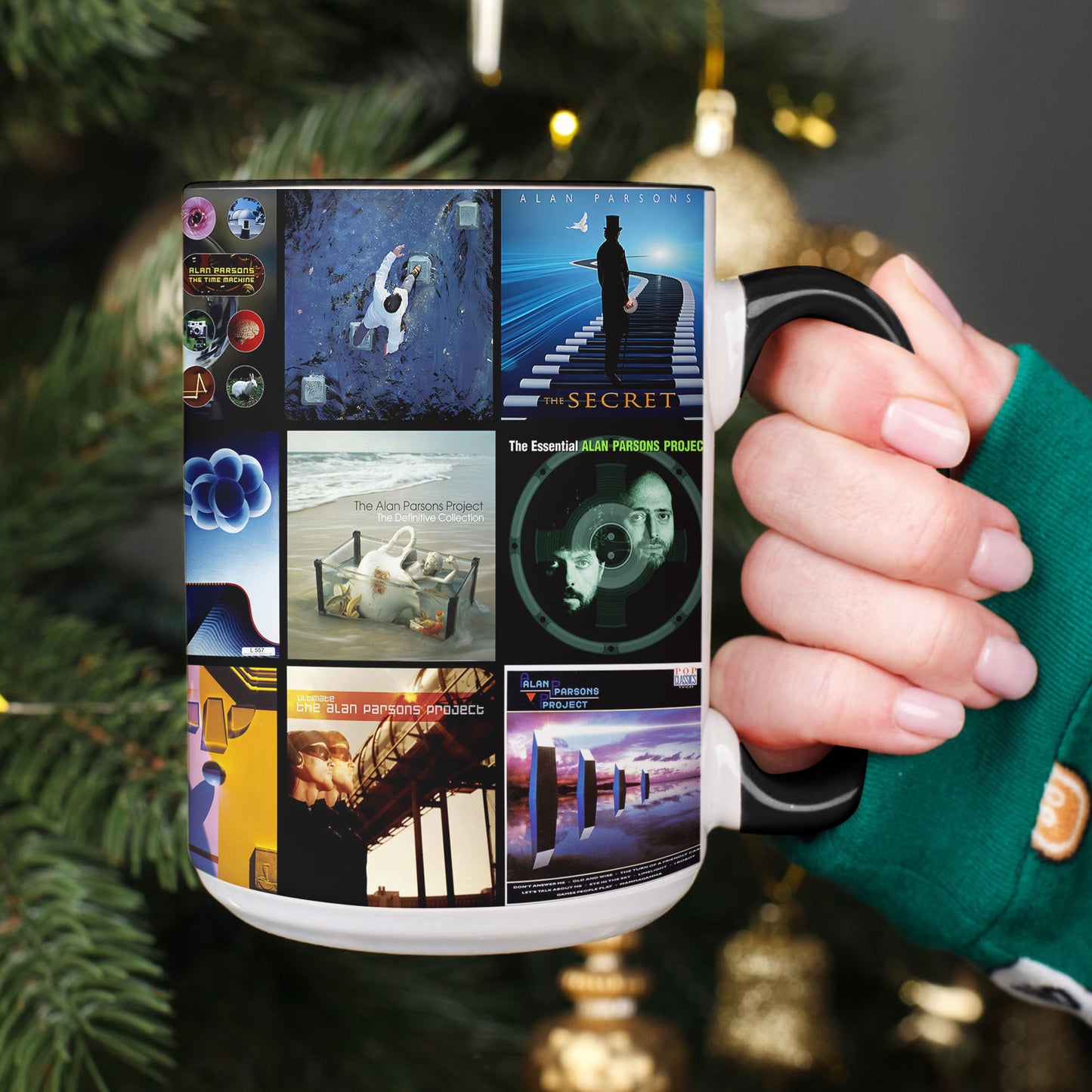 The Alan Parsons Project Accent Mug – Album Cover Collage Gift