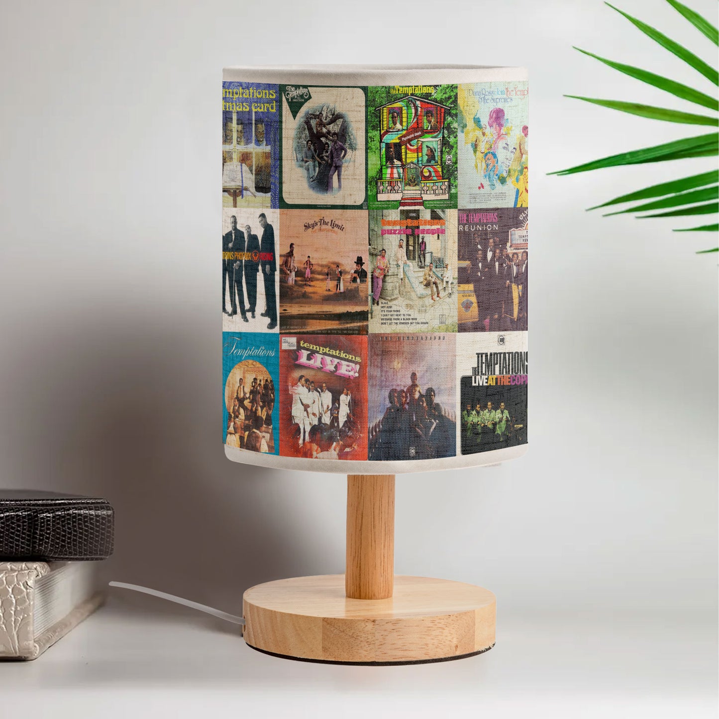 The Temptations Album Cover Lamp – Motown Soul Nostalgia Home Decor