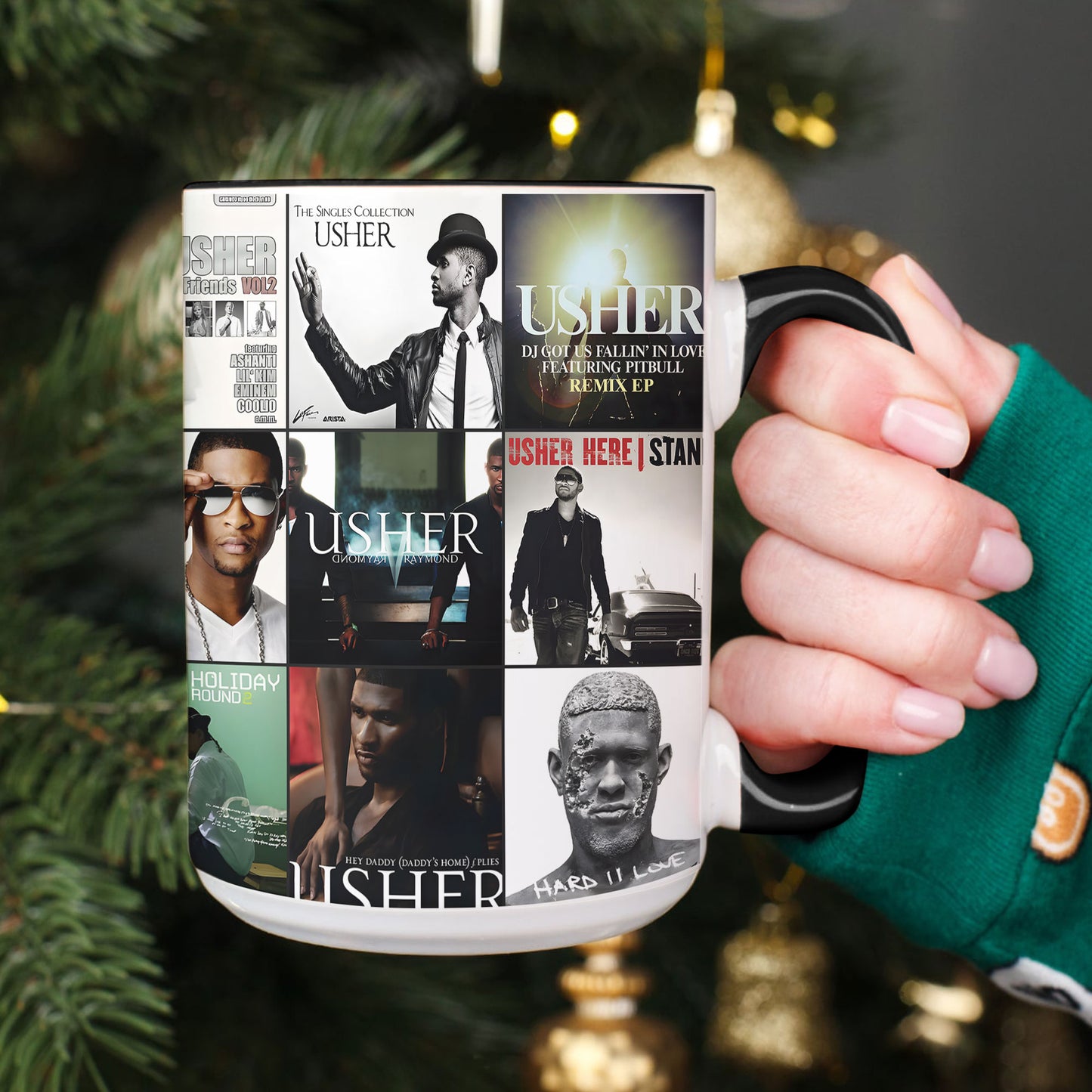 Usher Accent Mug – A Nostalgic R&B Tribute