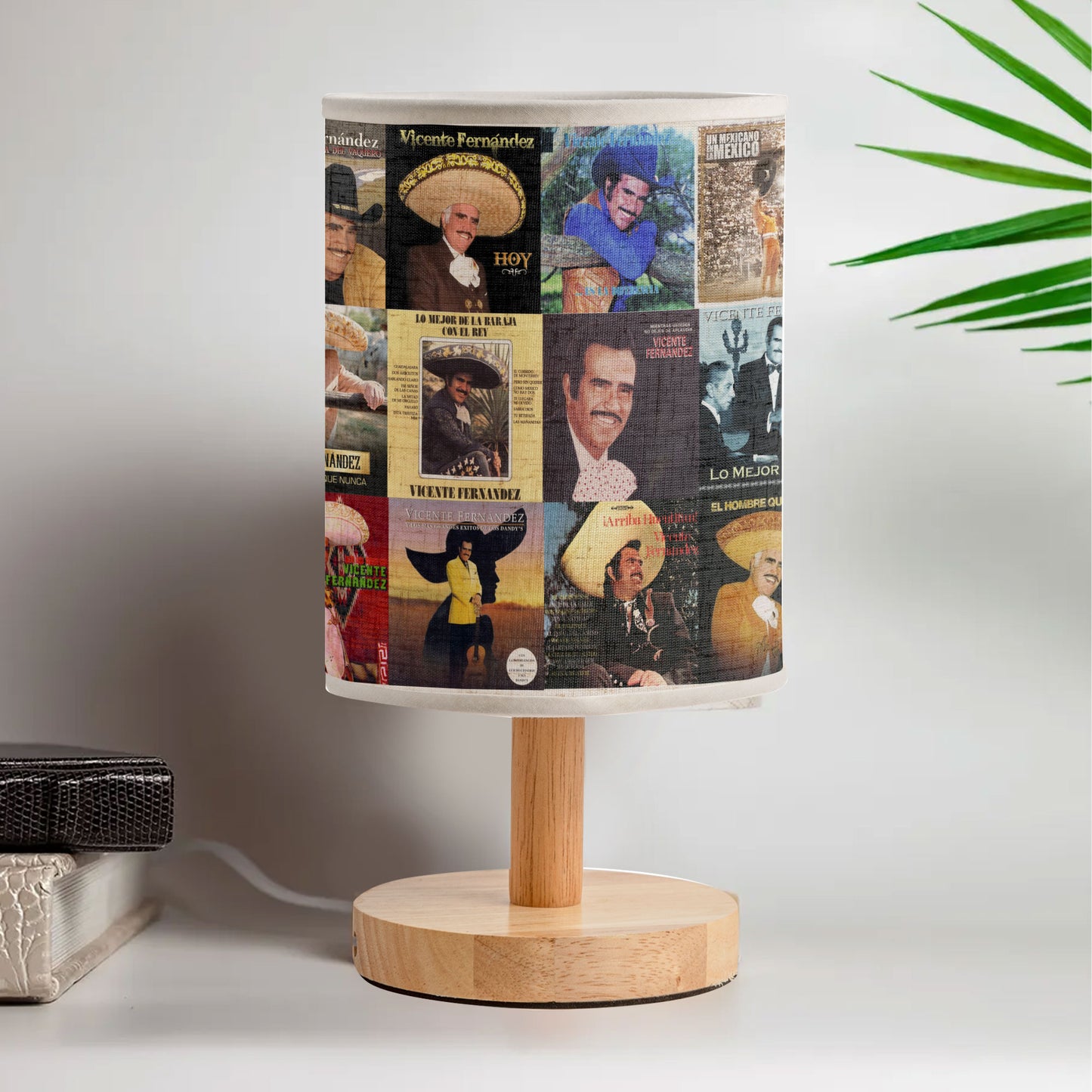 Vicente Fernández Fabric Lamp – The Soul of Ranchera