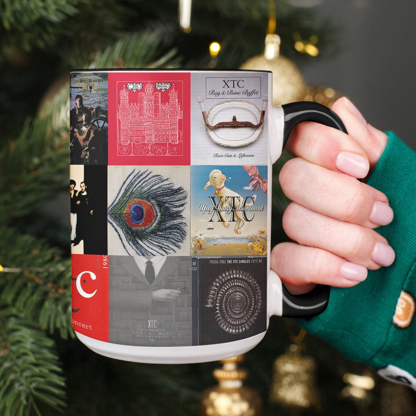 XTC Accent Mug – Classic Album Cover Collage Gift