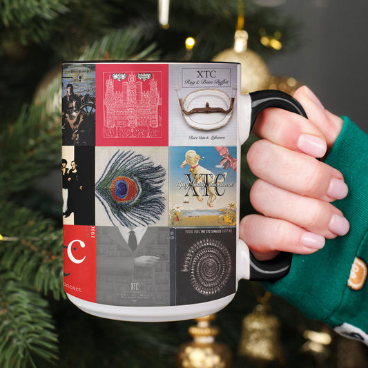 XTC Accent Mug – Classic Album Cover Collage Gift