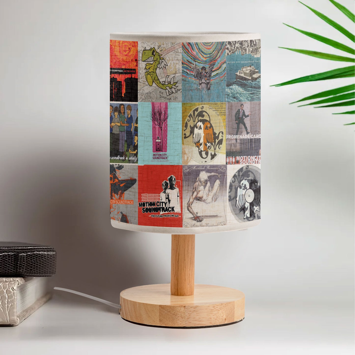 Motion City Soundtrack Fabric Lamp – Pop Punk Nostalgia