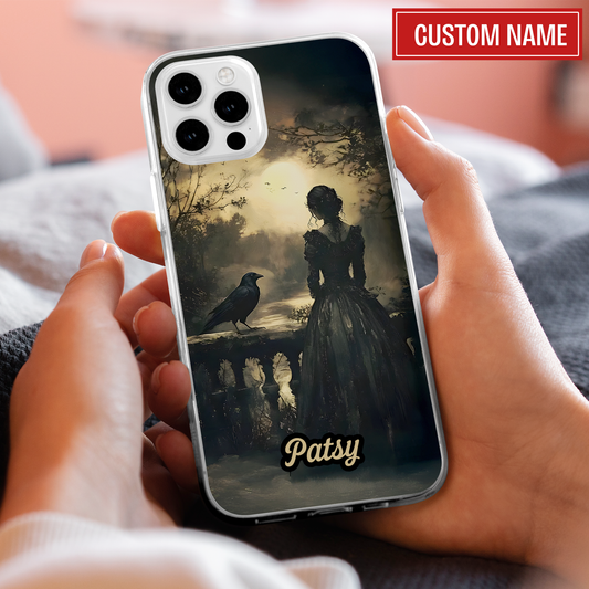 Gothic Raven Custom Phone Case - Inspired by Poe’s Dark Romance