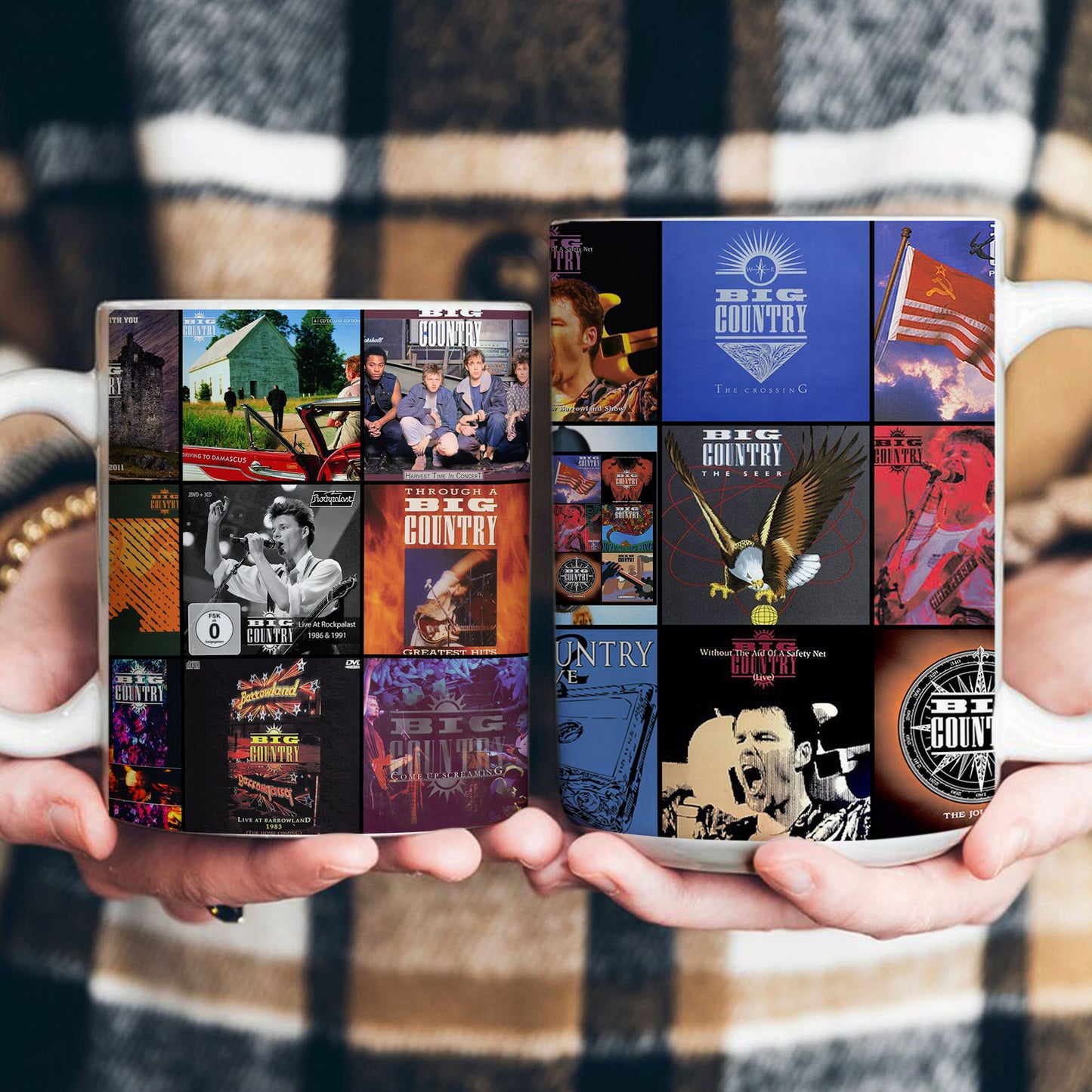 Big Country Accent Mug – A Nostalgic Tribute to Celtic Rock Legends