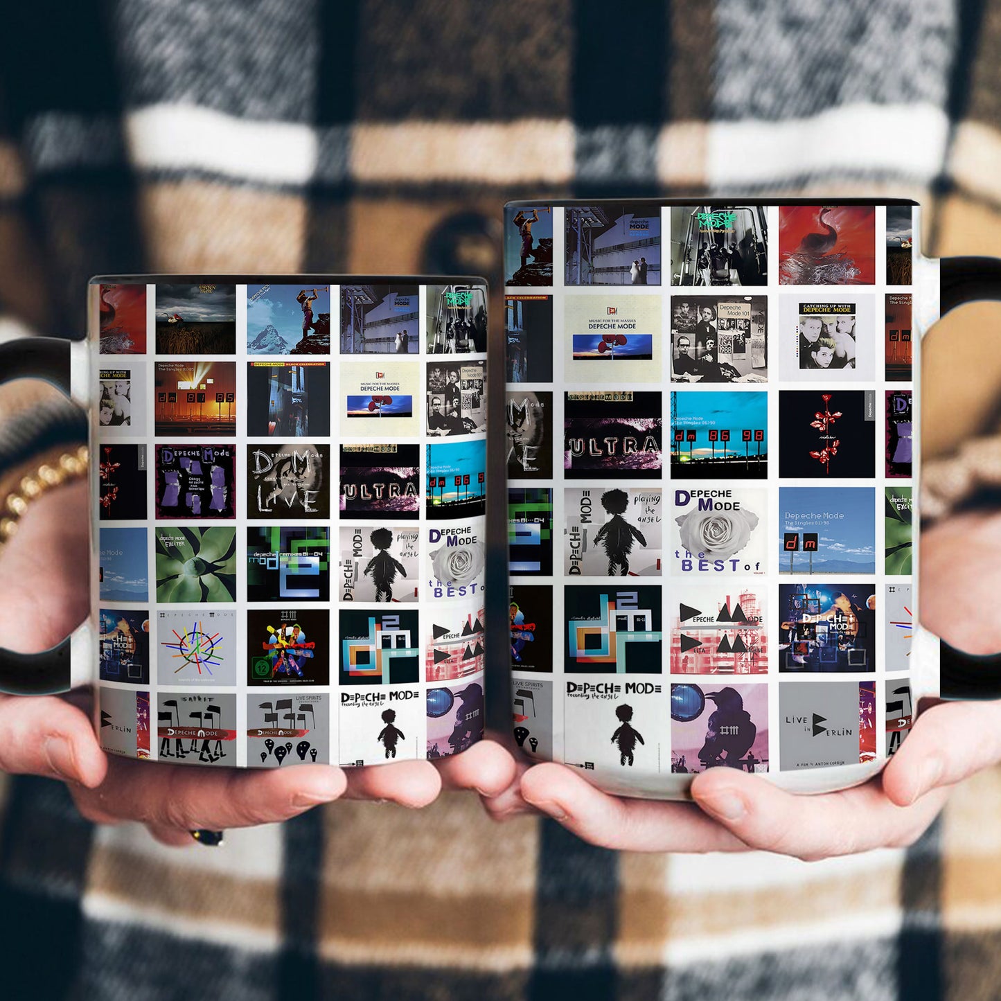 Depeche Mode Accent Mug – Synthpop Legends Nostalgic Gift