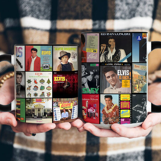 Elvis Presley Accent Mug – The King of Rock ’n’ Roll Nostalgia Gift