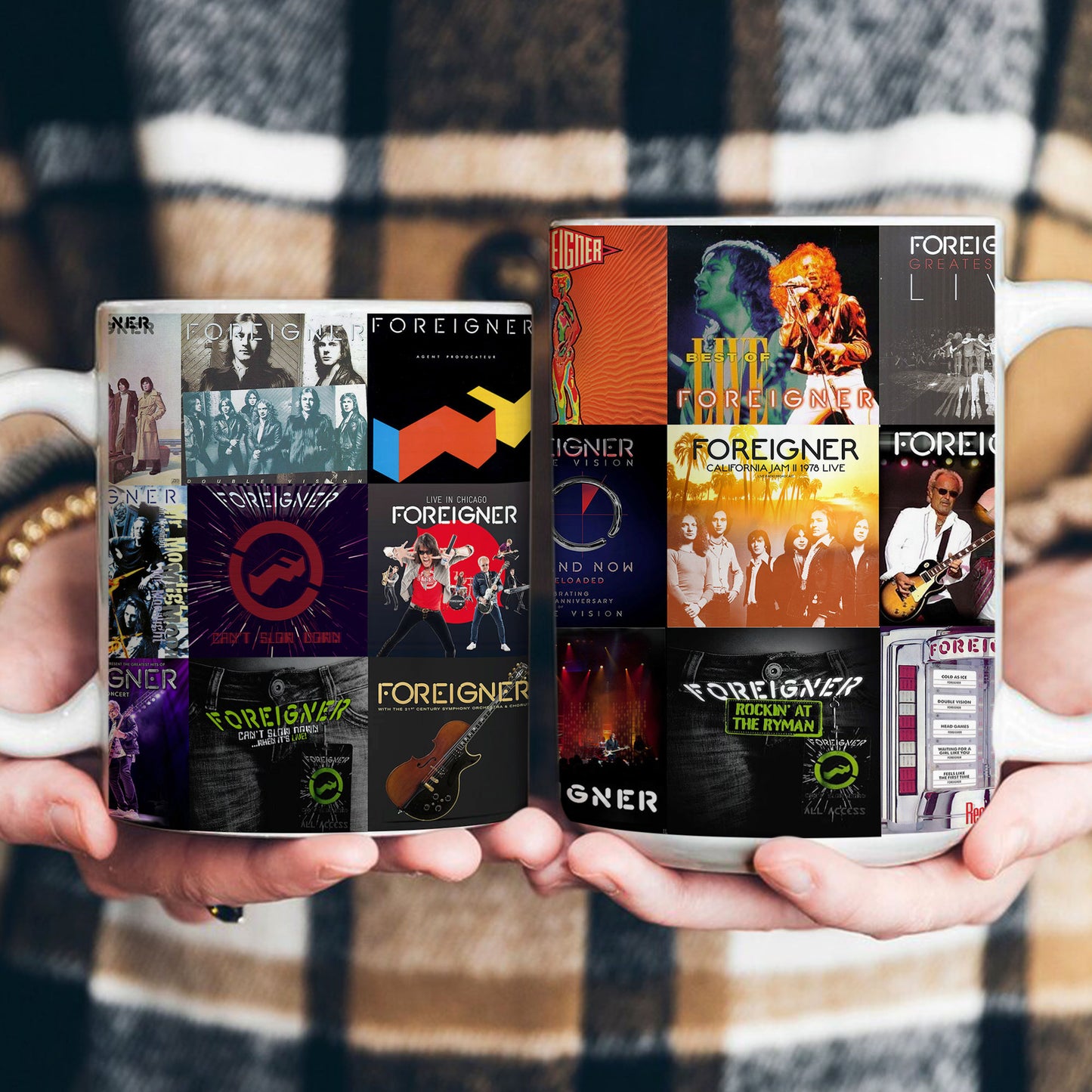 Foreigner Accent Mug – Classic Rock Memories in Every Sip