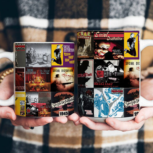 System of a Down Accent Mug – Album Cover Collage Gift