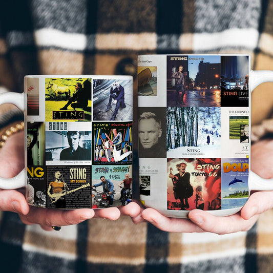 The Killers Accent Mug – Classic Album Cover Collage Gift