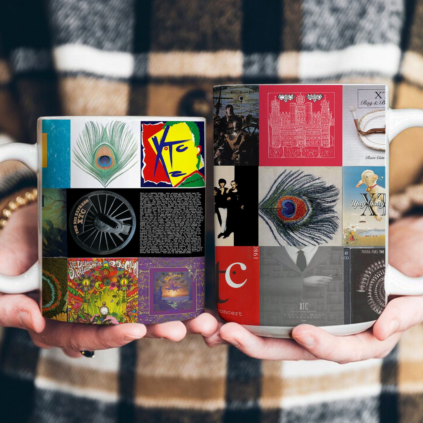 XTC Accent Mug – Classic Album Cover Collage Gift
