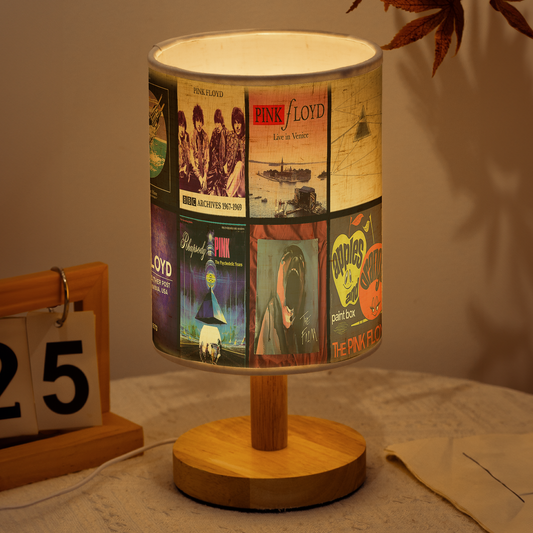 Pink Floyd Album Cover Fabric Lamp – Psychedelic Rock Home Décor