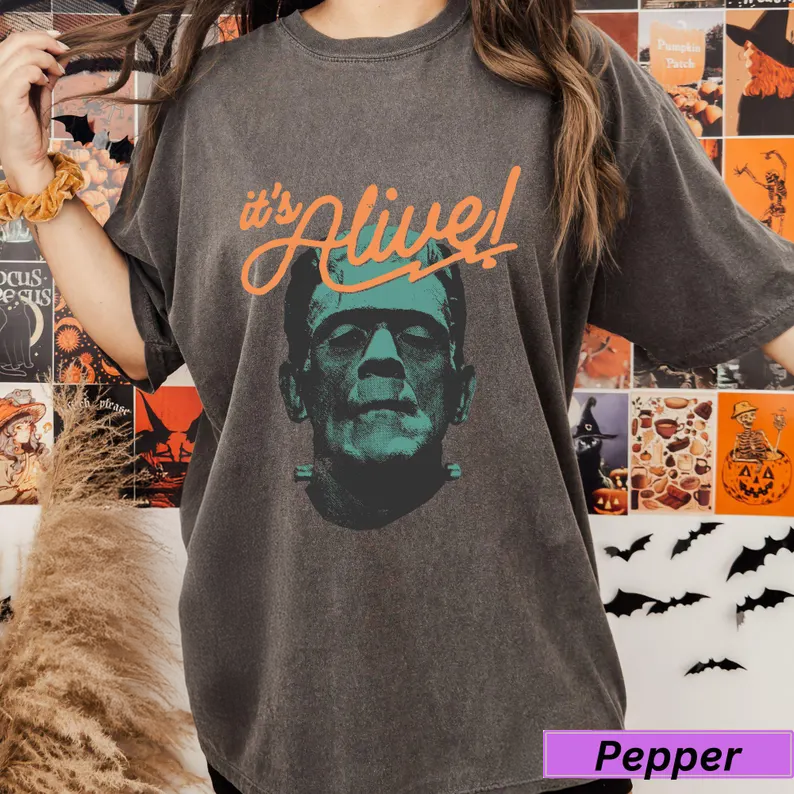 It's Alive! Frankenstein Graphic Comfort Colors Tshirt