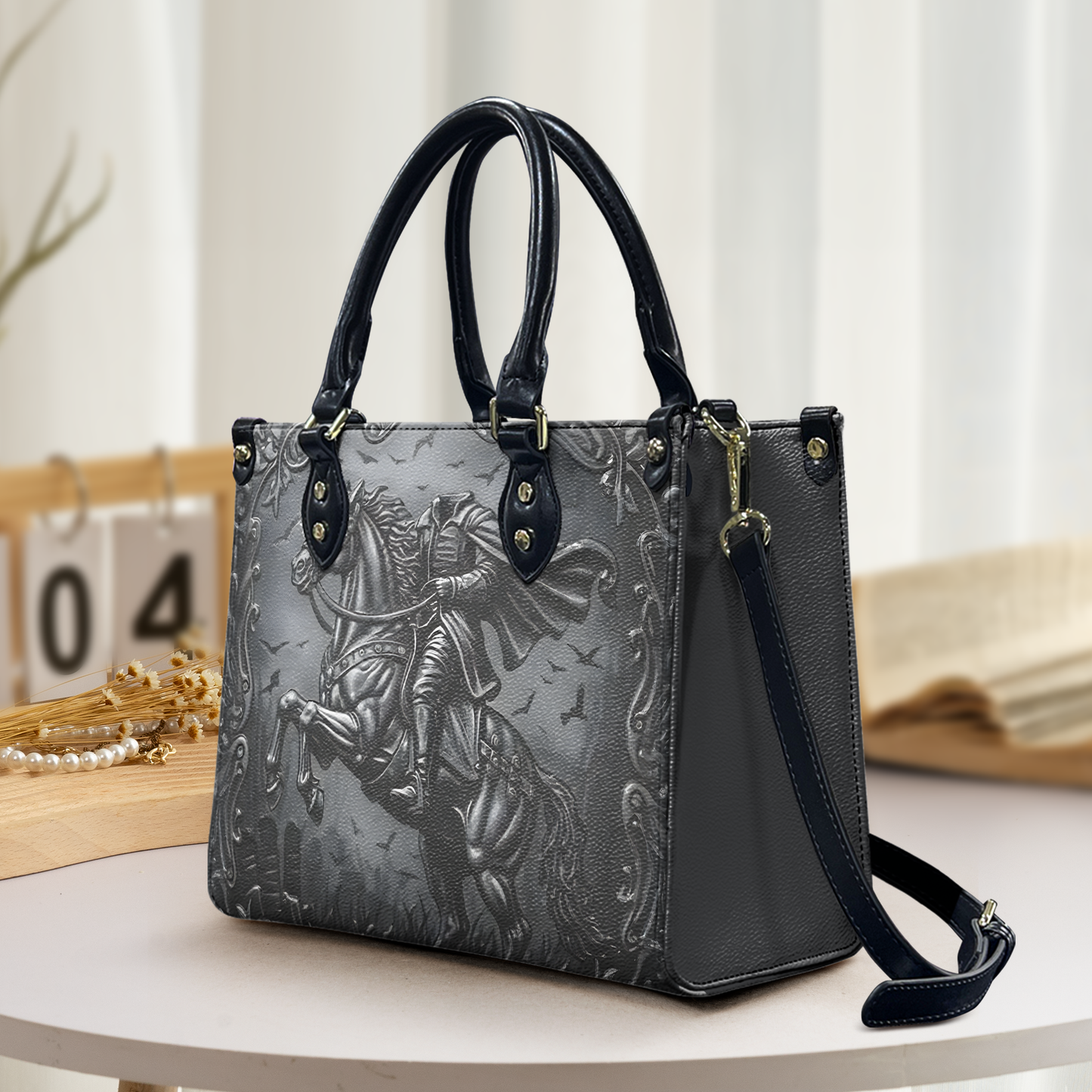 Headless Horseman Leather Handbag & Wallet Set