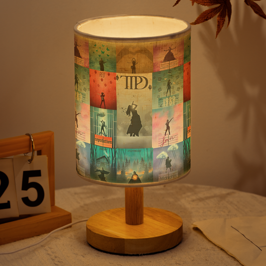 Taylor Swift Album Collage Fabric Lamp – A Pop Icon’s Timeless Journey