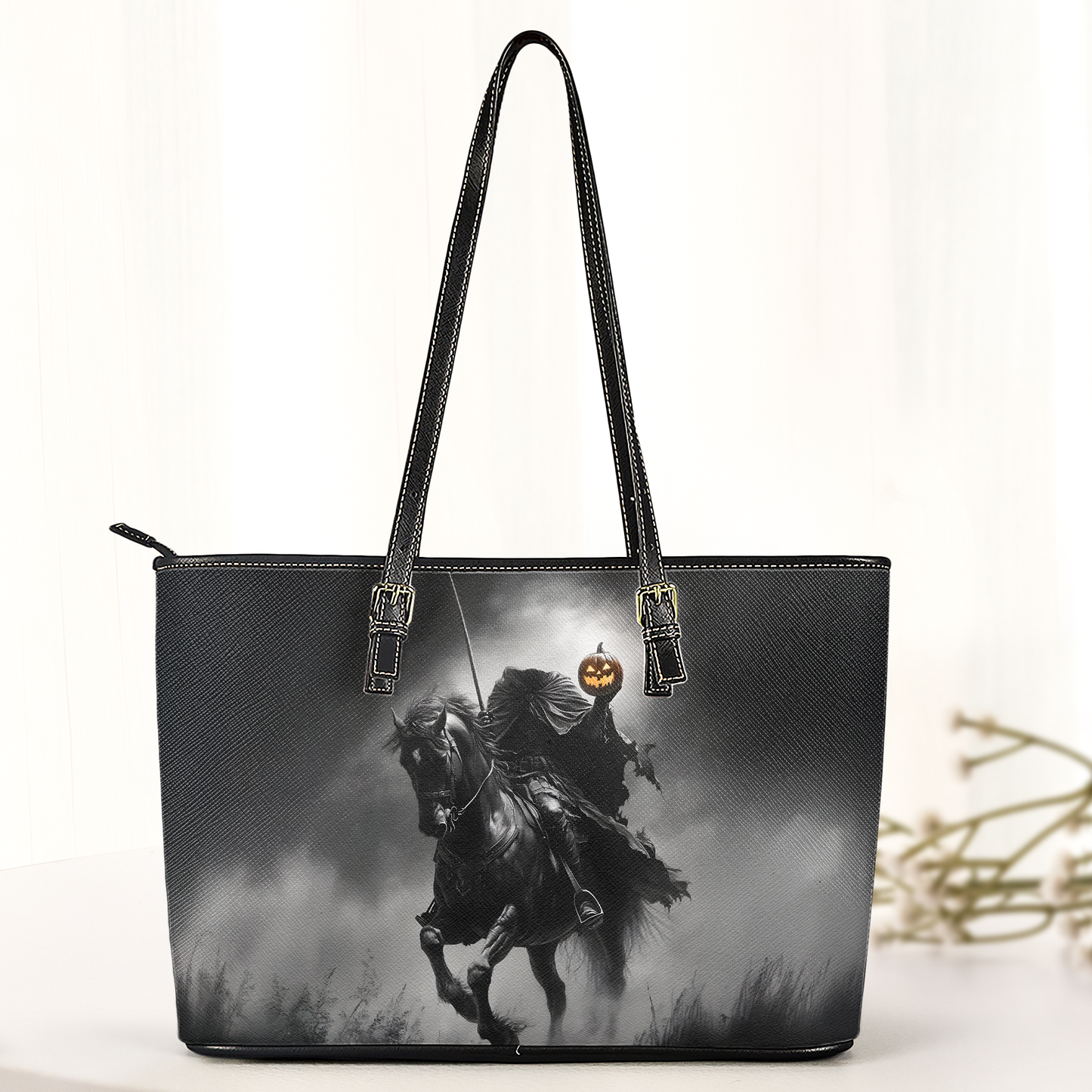 Dark Rider Halloween Leather Handbag & Wallet Set