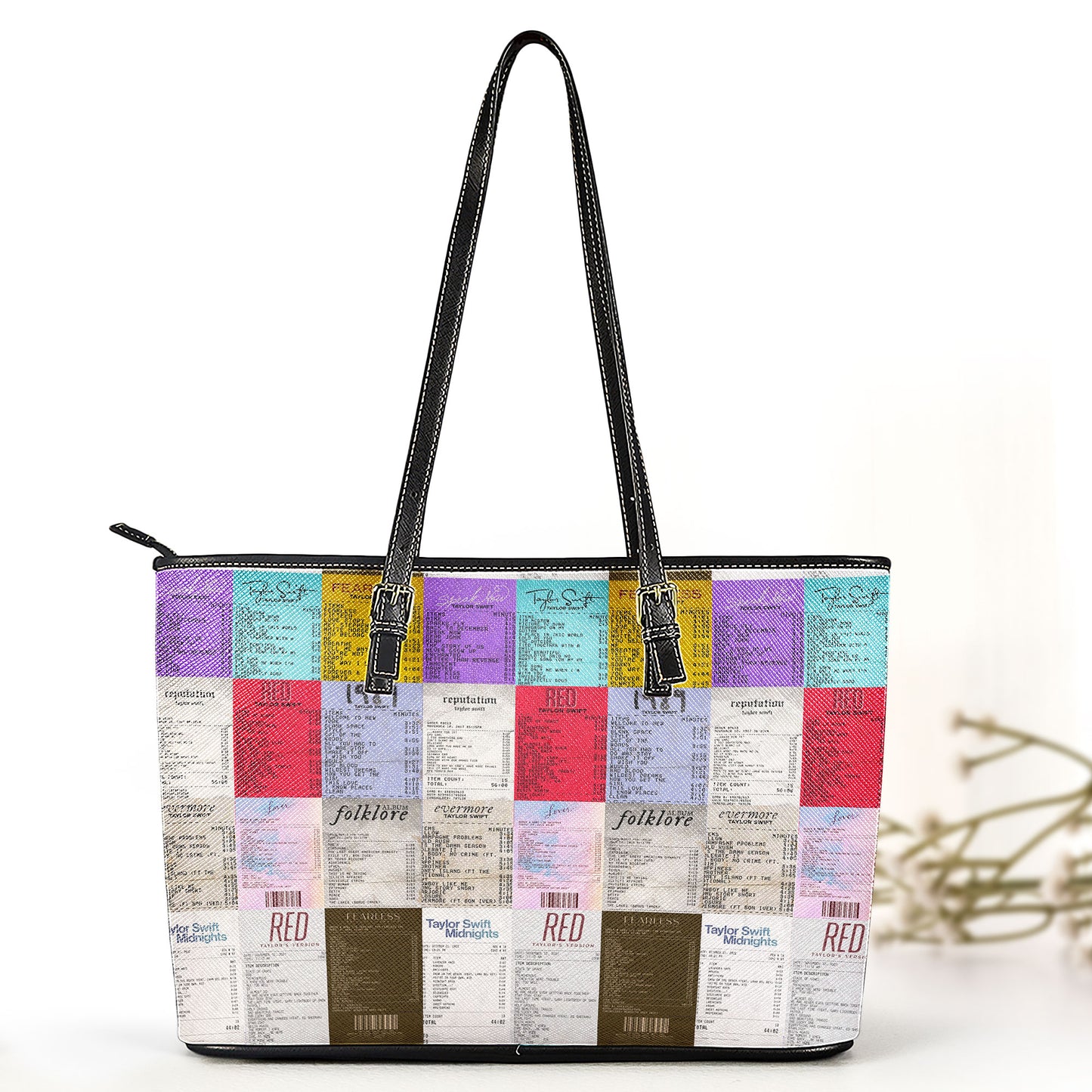 Taylor Swift Concert Ticket Inspired Leather Handbag & Wallet Set