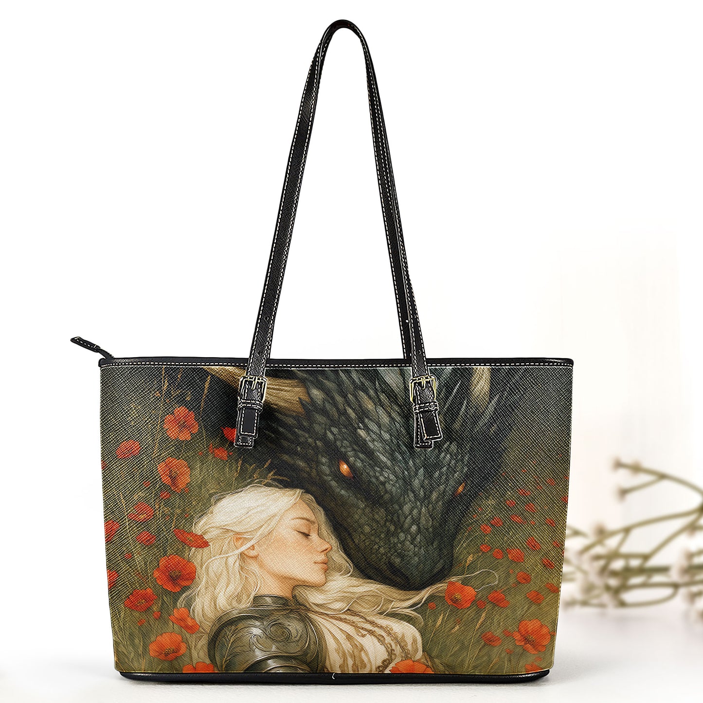 Throne of Glass-Inspired Leather Handbag & Wallet Set – Aelin & Abraxos