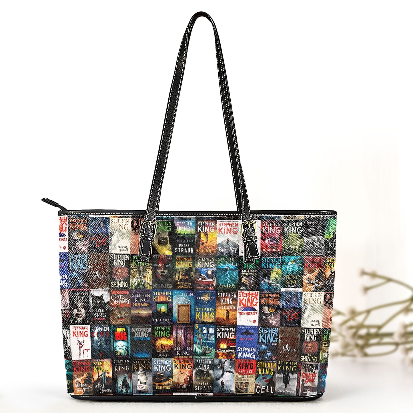 Stephen King Book Cover Leather Handbag & Wallet Set