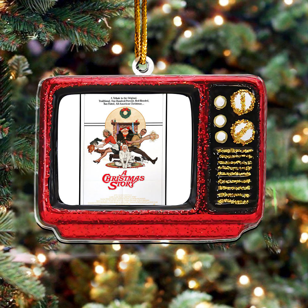 A Christmas Story Retro TV Ornament – Classic Holiday Movie Keepsake