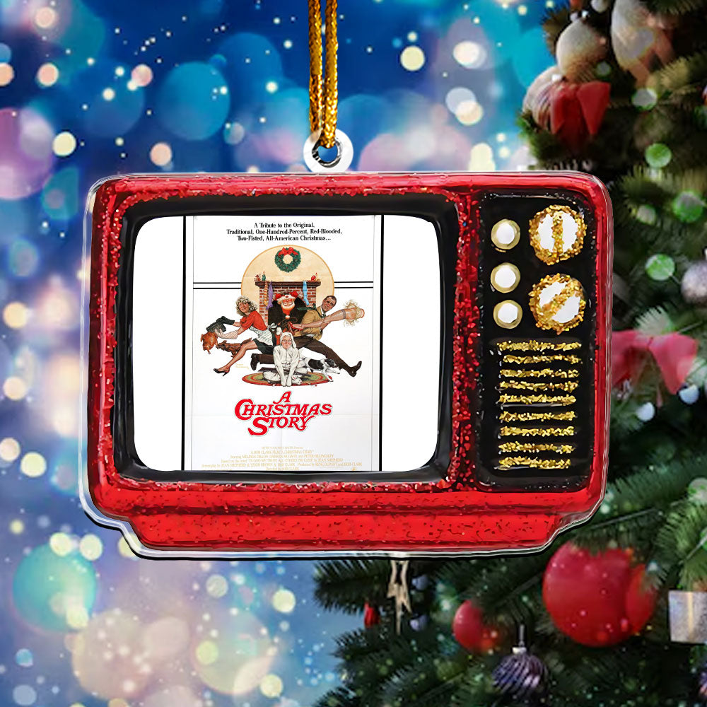 A Christmas Story Retro TV Ornament – Classic Holiday Movie Keepsake