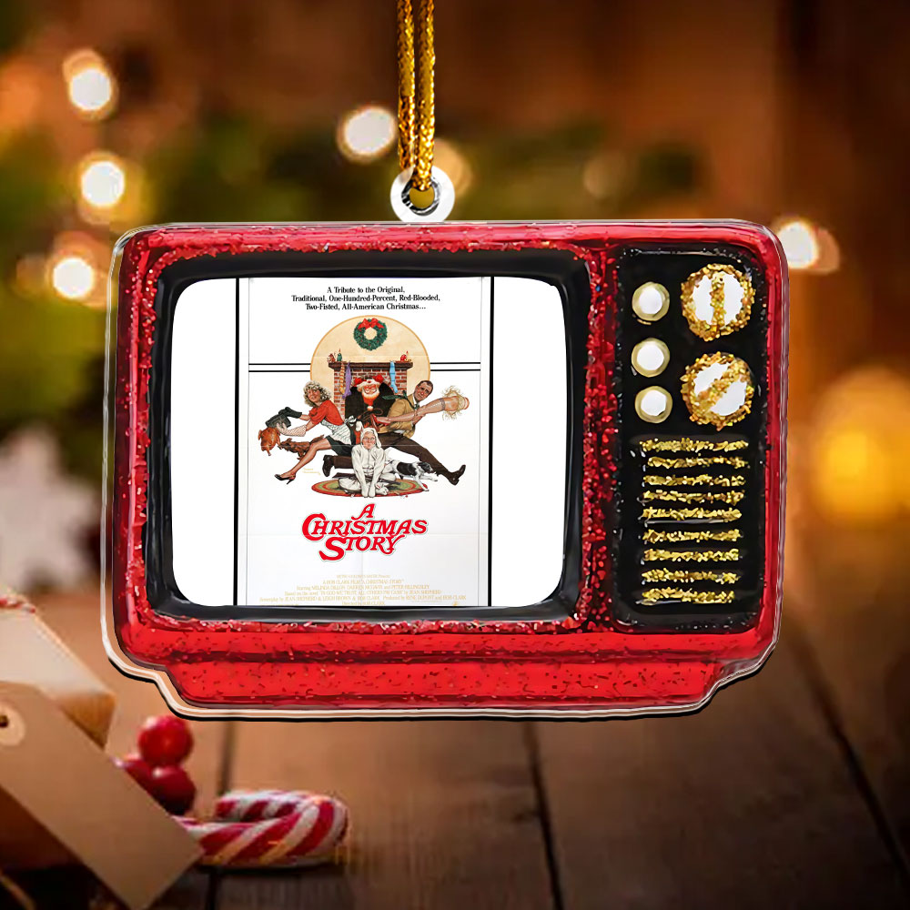 A Christmas Story Retro TV Ornament – Classic Holiday Movie Keepsake