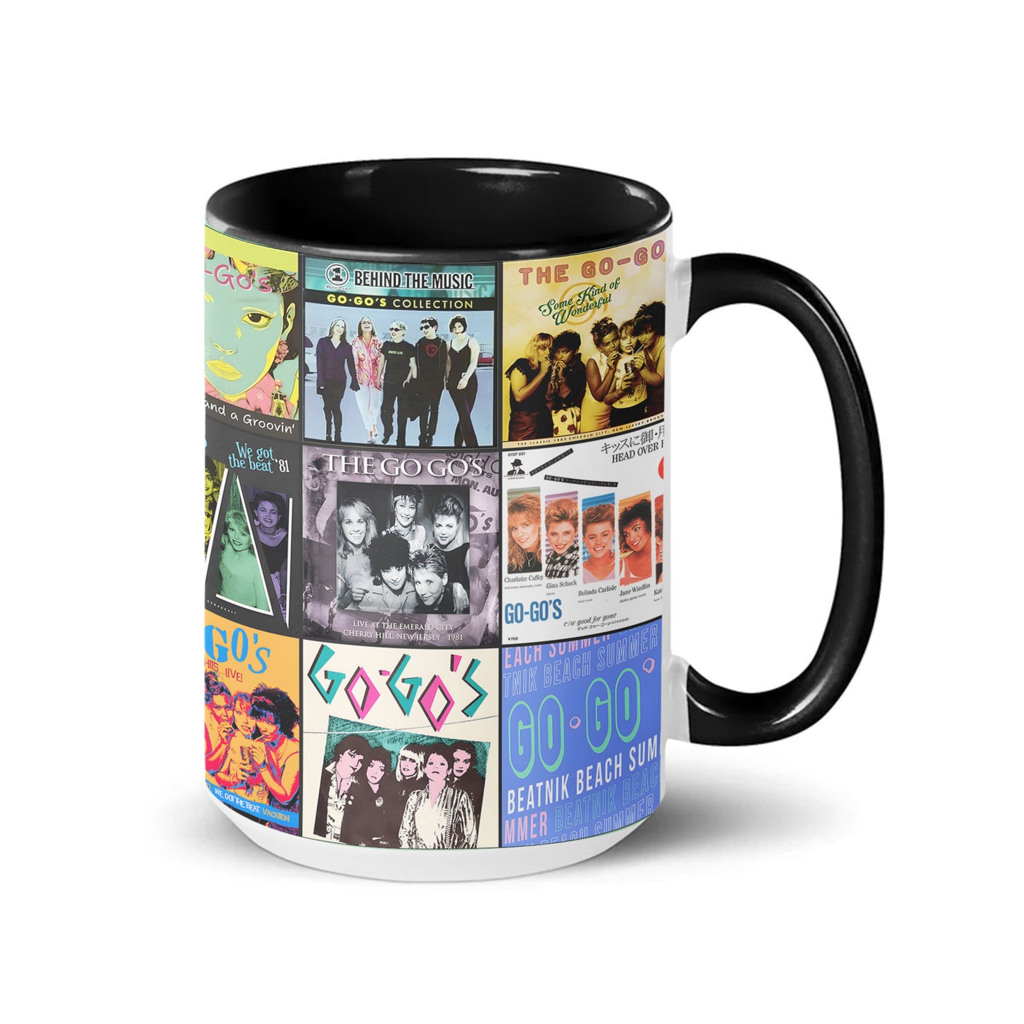 The Go-Go’s Accent Mug – Album Cover Collage Gift