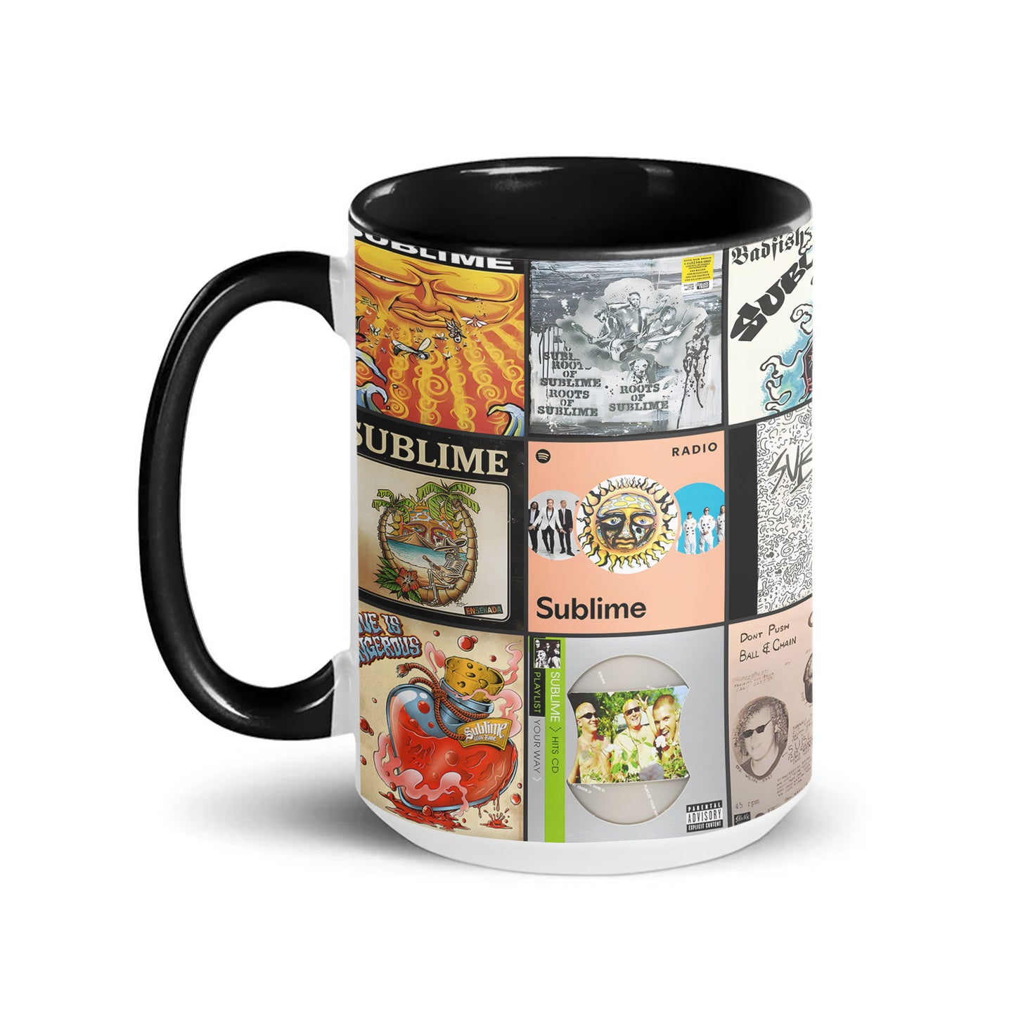 Sublime Accent Mug – California Reggae Punk Album Art Collection