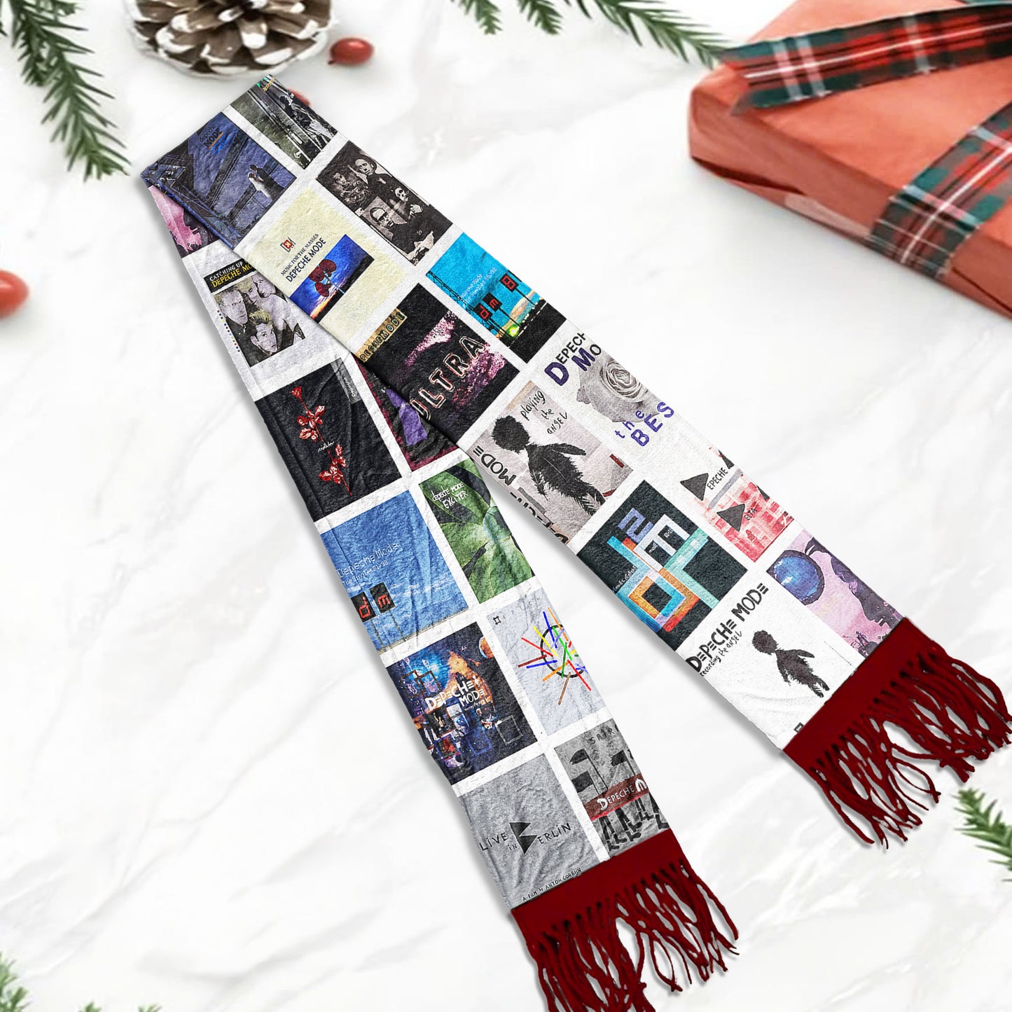 Depeche Mode Scarf – A Cozy Tribute to Synth-Pop Legends