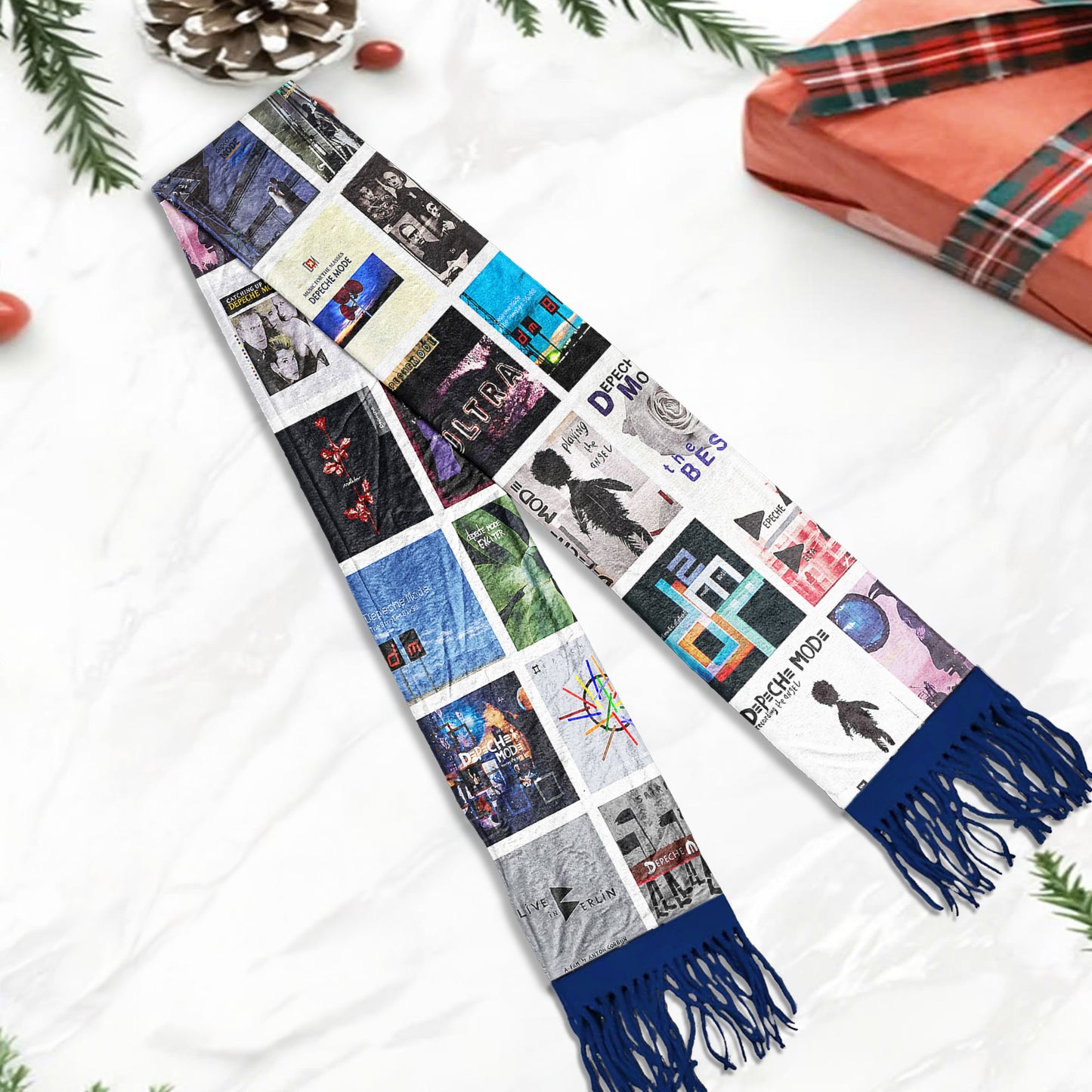 Depeche Mode Scarf – A Cozy Tribute to Synth-Pop Legends