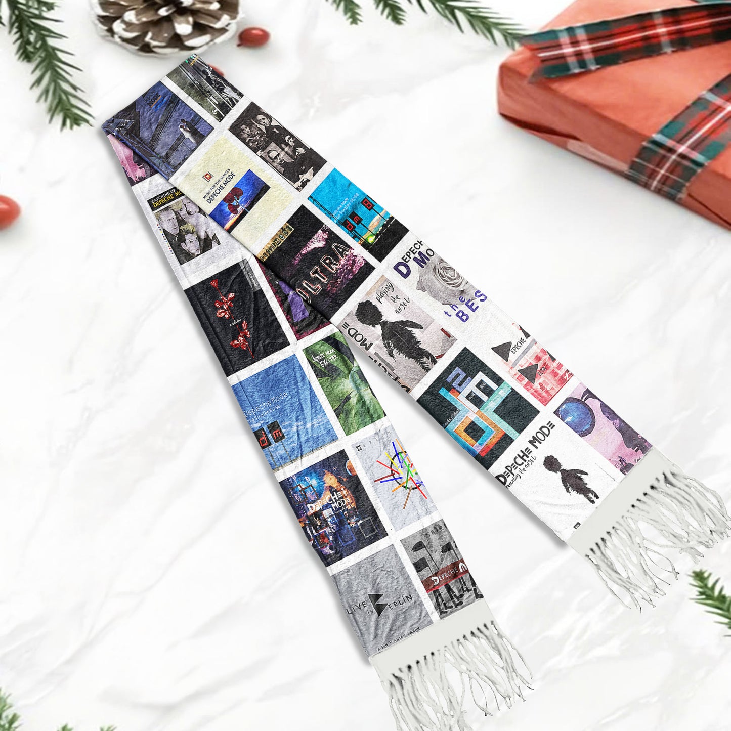 Depeche Mode Scarf – A Cozy Tribute to Synth-Pop Legends