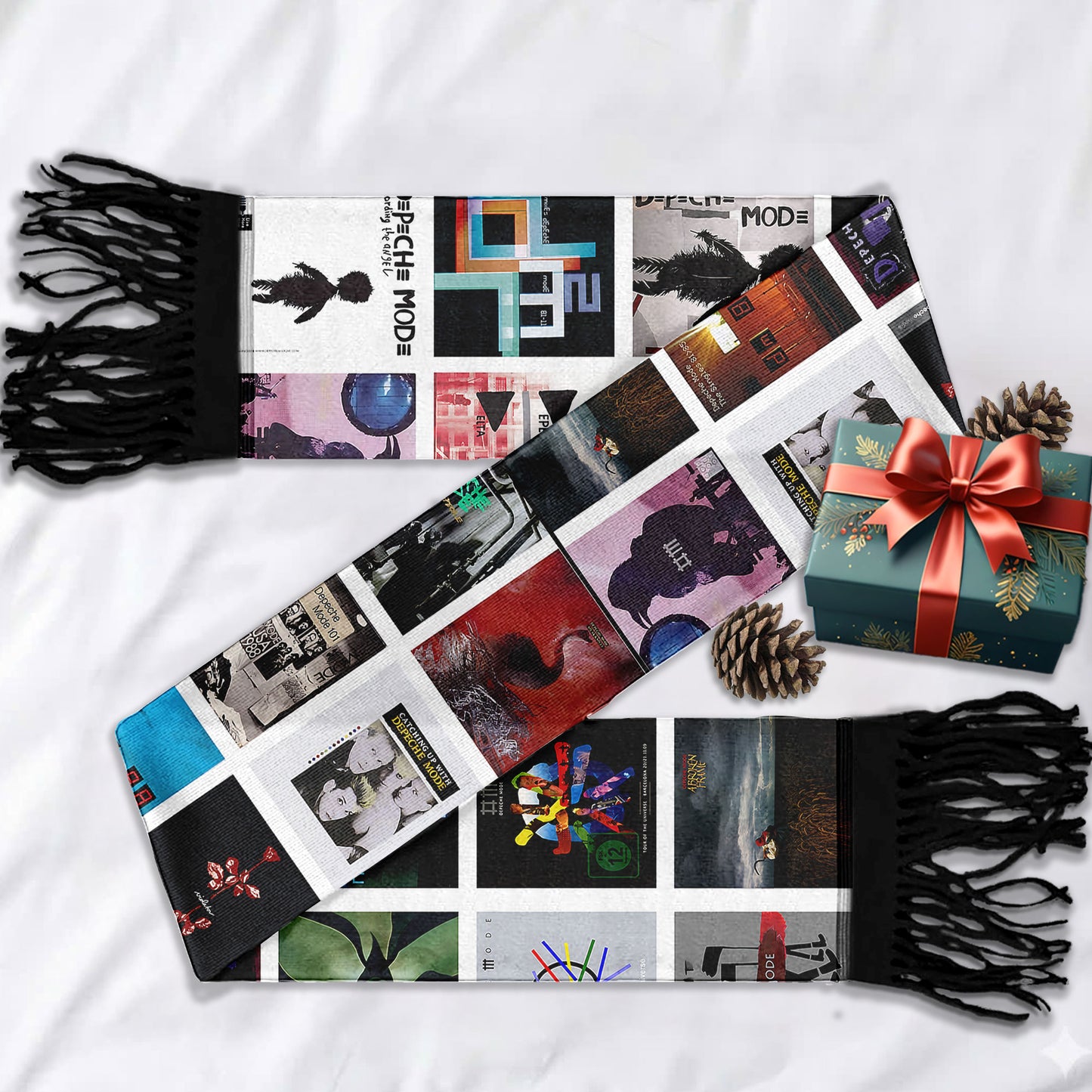 Depeche Mode Scarf – A Cozy Tribute to Synth-Pop Legends