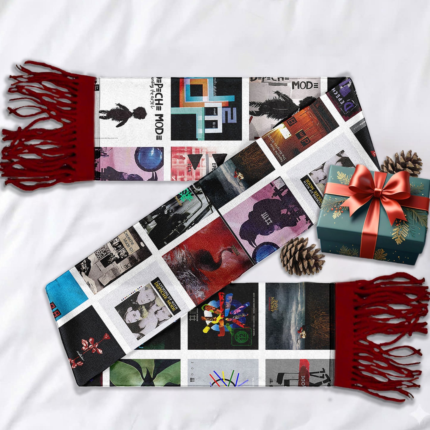 Depeche Mode Scarf – A Cozy Tribute to Synth-Pop Legends
