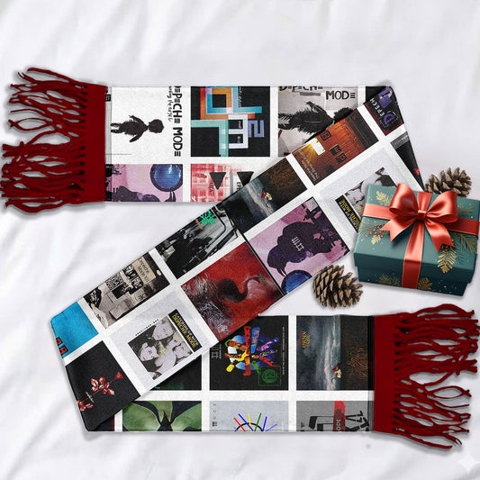 Depeche Mode Scarf – A Cozy Tribute to Synth-Pop Legends