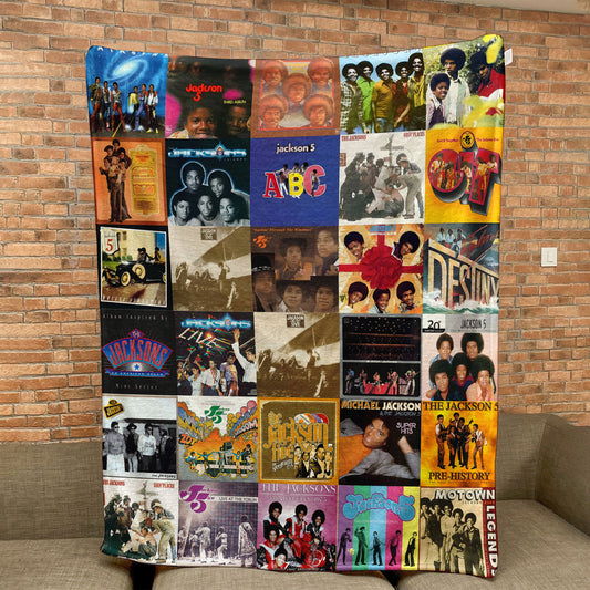 Jackson 5 Sherpa Blanket – A Heartwarming Tribute to Motown Magic