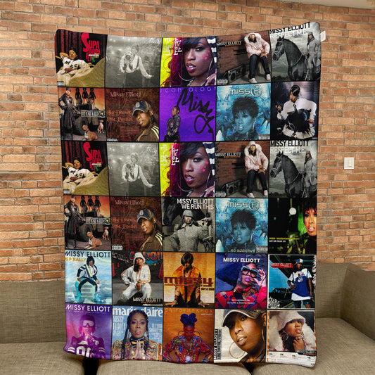 Missy Elliott Sherpa Blanket – A Bold Throwback to Hip-Hop Innovation