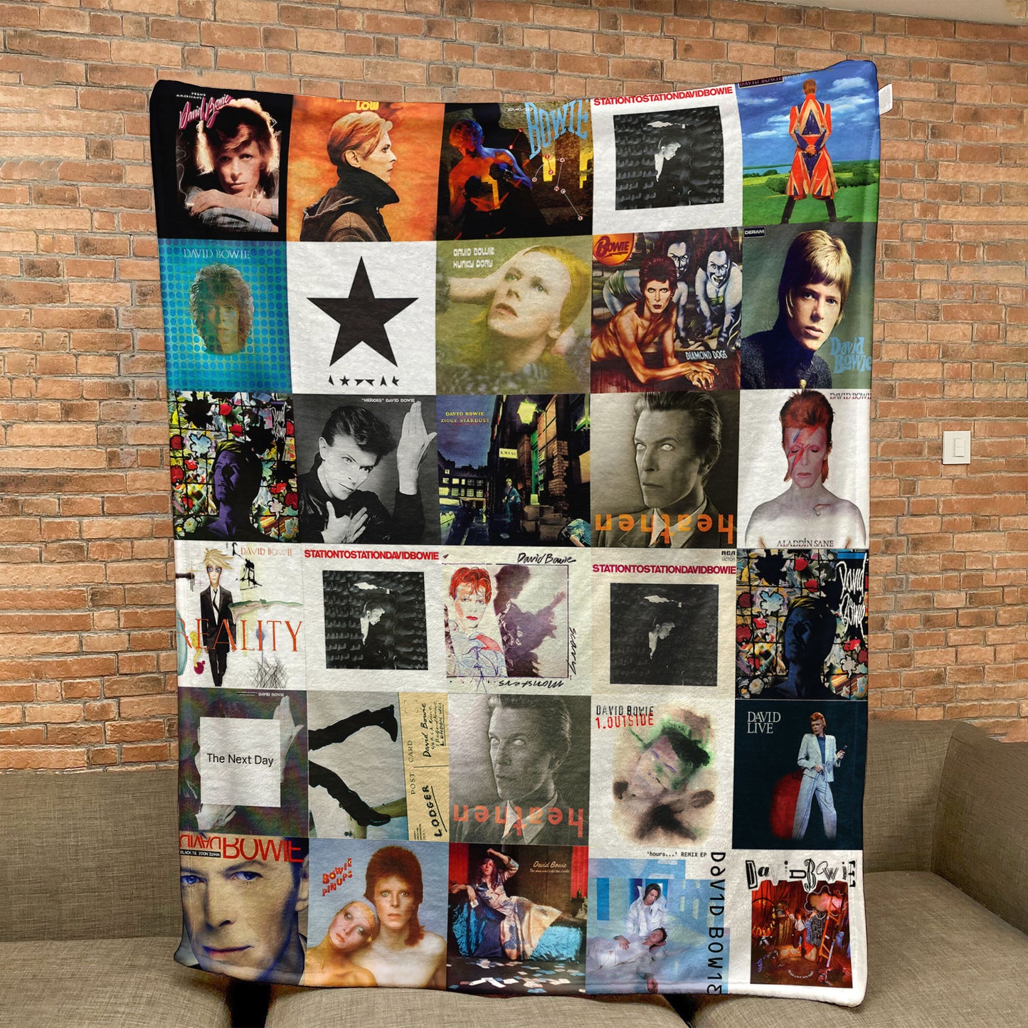 David Bowie Sherpa Blanket – A Cosmic Tribute to the Man Who Rewrote Music