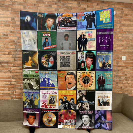 Frankie Valli & The Four Seasons Sherpa Blanket – A Nostalgic Harmony for True Fans