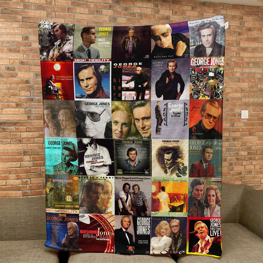 George Jones Sherpa Blanket – A Country Legend Remembered