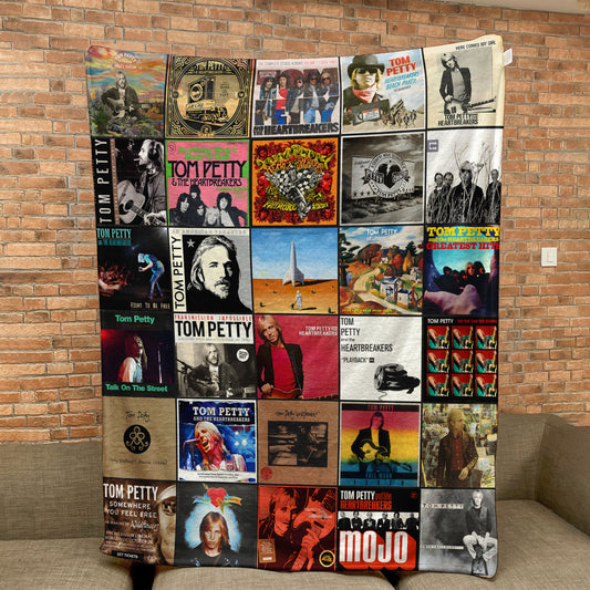 Tom Petty Sherpa Blanket – A Tribute to Heartland Rock Legends