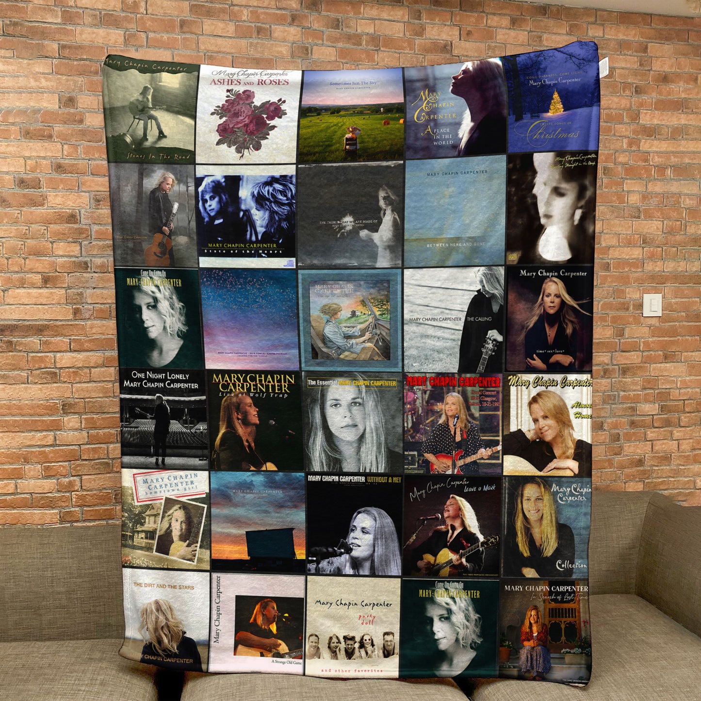 Mary Chapin Carpenter Sherpa Blanket – A Warm Tribute to a Folk-Country Legend